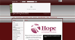 Desktop Screenshot of hopelouisville.net